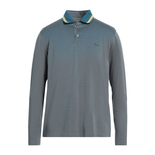 【貨物輸送無料】 ハーモント \u0026 知恵袋 メンズ プルオーバー トップス Polo shirts Green