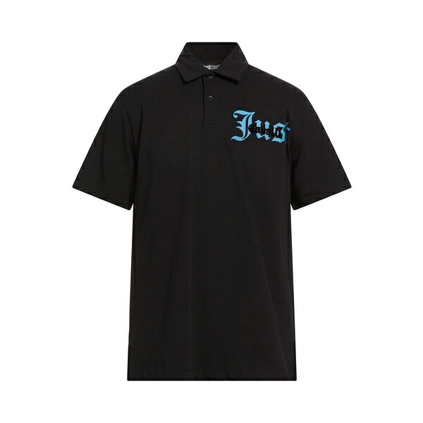【送料無料】 ロベルトカヴァリ メンズ Tシャツ トップス Polo shirts Black｜asty