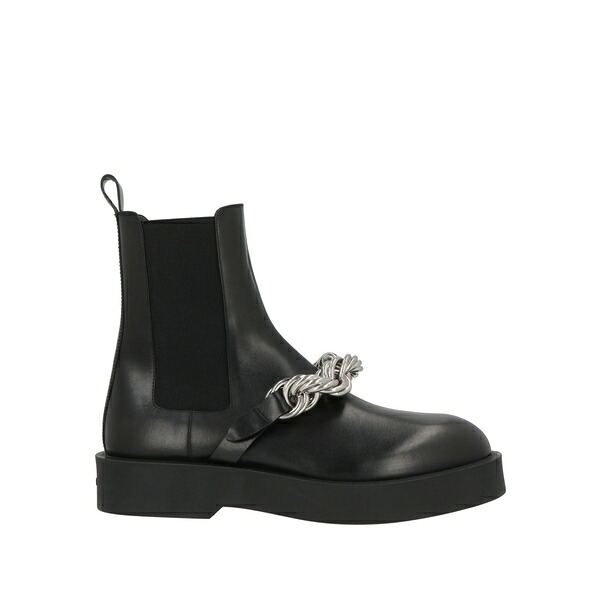 【貨物輸送無料】 ジル・サンダー メンズ ブーツ シューズ Ankle boots Black