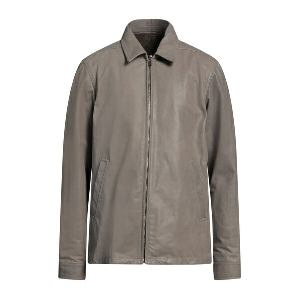 【貨物輸送無料】 リックオウエンス メンズ 上衣＆上衣 アウター Jackets Grey