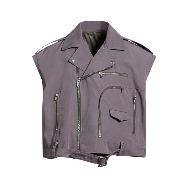 【貨物輸送無料】 リックオウエンス メンズ 上衣＆上衣 アウター Vests Grey