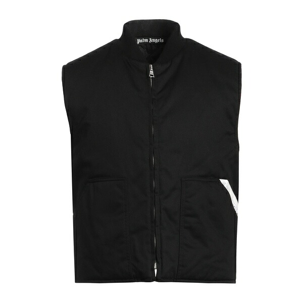 【送料無料】 パーム・エンジェルス メンズ ジャケット&ブルゾン アウター Vests Black|asty