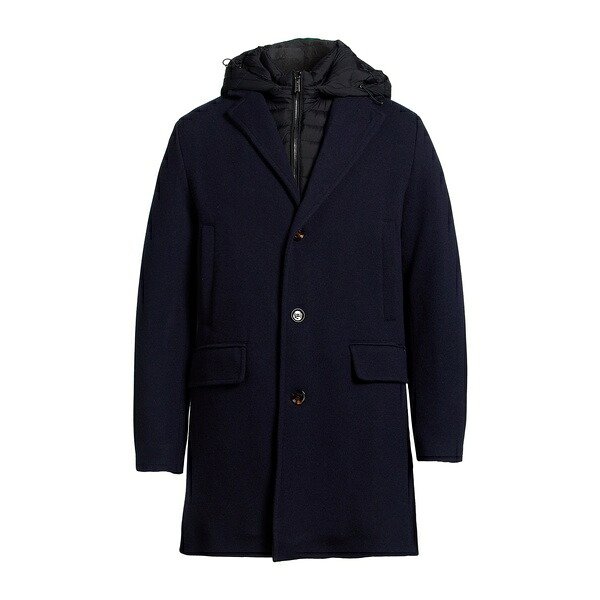 【貨物輸送無料】 ムーレー メンズ 上衣＆上衣 アウター Coats Blue