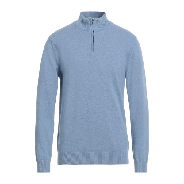 【貨物輸送無料】 ダニエル フィエゾリ メンズ 編み物\u0026プルオーバー アウター Turtlenecks Azure