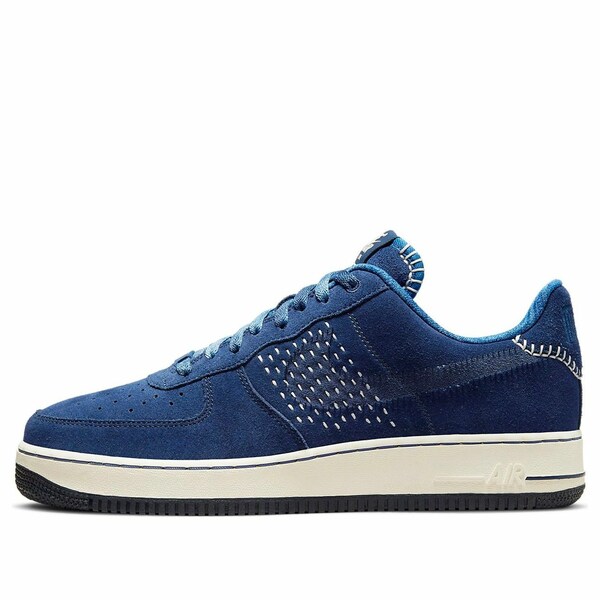 Nike ナイキ メンズ スニーカー  【Nike Air Force 1 \u002707 PRM The One Line Low-top Sneakers Blue Unisex \u0027Blue White Black\u0027 DO7993-447】  大きさ US_7(25.0糎)
