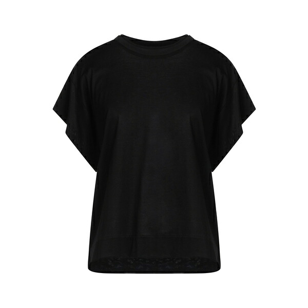 【貨物輸送無料】 ムーレー レディース プルオーバー トップス T-shirts Black
