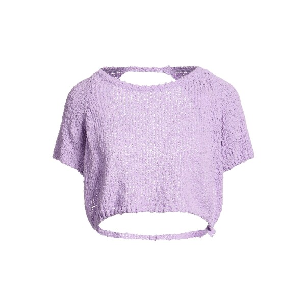 【貨物輸送無料】 ヴィコロ レディース 編み物\u0026プルオーバー アウター Sweaters Purple