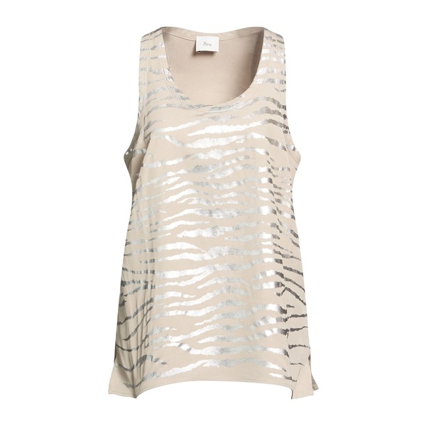 【貨物輸送無料】 エイト・ピーエム レディース ティーシャツ トップス Tops Beige