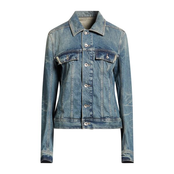 【貨物輸送無料】 リックオウエンス レディース 上衣＆上衣 アウター Denim outerwear Blue