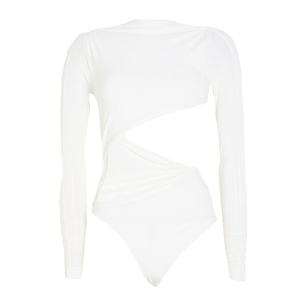 【貨物輸送無料】 ジャクエムス レディース ティーシャツ トップス Bodysuits White