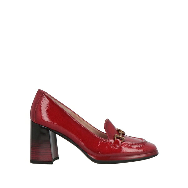 【貨物輸送無料】 ヒスパニタス レディース スリッポン・ローファー シューズ Loafers Red