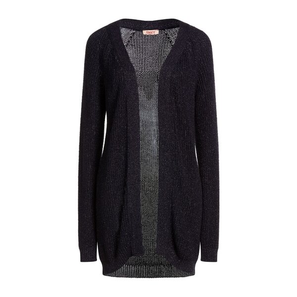 【貨物輸送無料】 コンタット レディース ジレー アウター Cardigans Blue