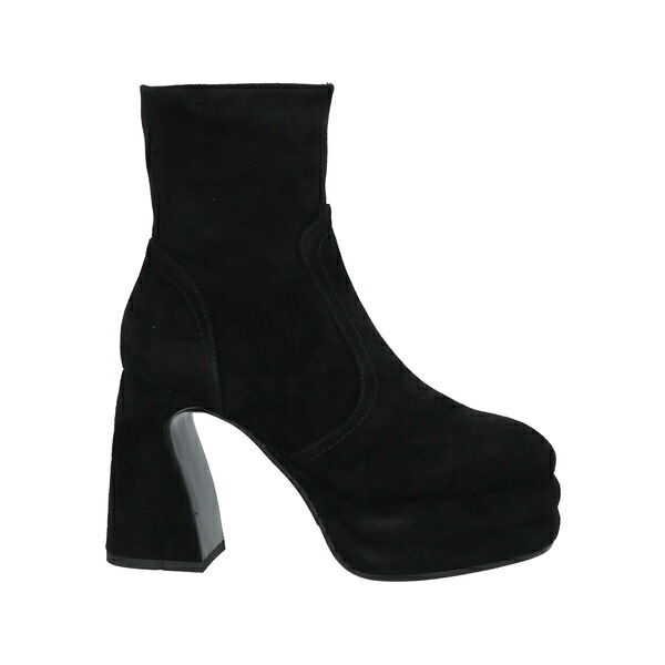 【貨物輸送無料】 ジャ航空マイル レディース ブーツ シューズ Ankle boots Black