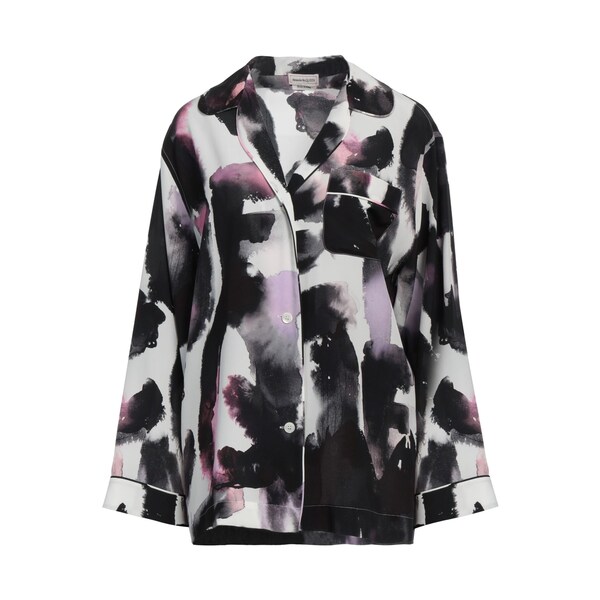 【送料無料】 マックイーン レディース シャツ トップス Shirts Black｜asty