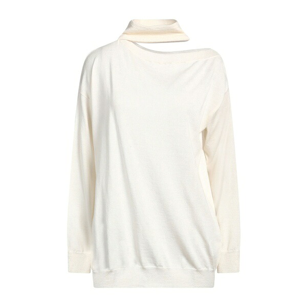 【貨物輸送無料】 ヴァレンティノ ガラヴァーニ レディース 編み物\u0026プルオーバー アウター Turtlenecks White