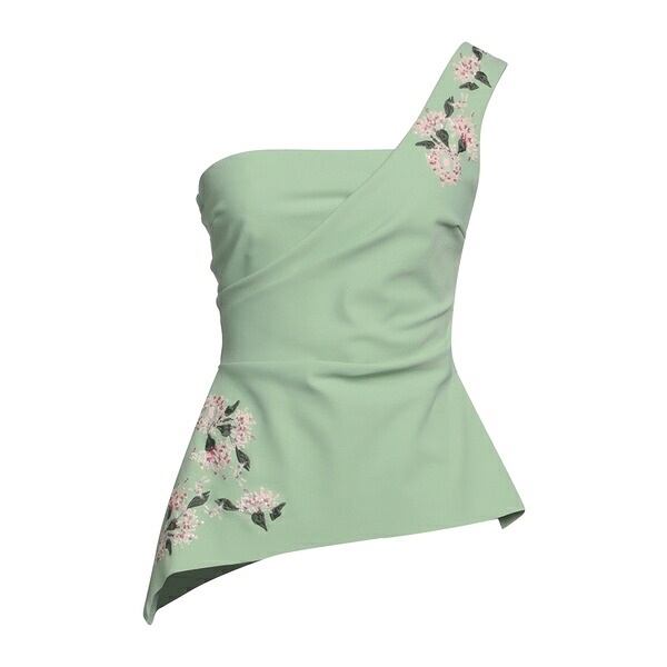 【送料無料】 チアラ・ボニ・プティ・ローブ レディース Tシャツ トップス Tops Green|asty