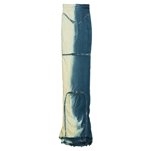 【貨物輸送無料】 リックオウエンス レディース スコート ボトムス Maxi skirts Blue