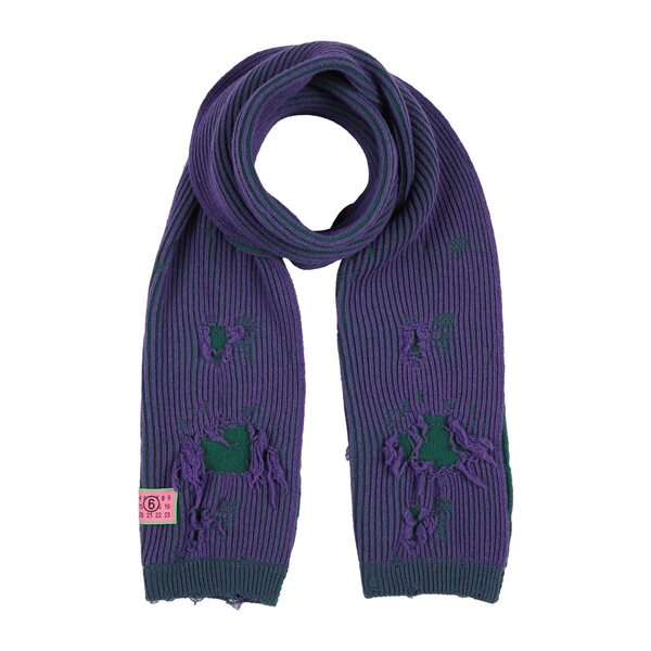 【貨物輸送無料】 マルタンマルジェラ レディース えり巻き・袈裟・えり巻き 付属物 Scarves Purple