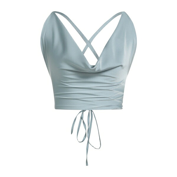 【送料無料】 アルマ サンチェス レディース Tシャツ トップス Tops Azure|asty