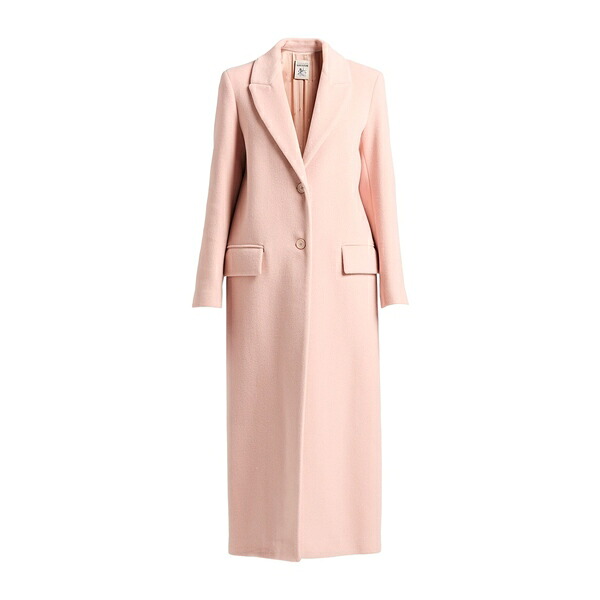 【送料無料】 セミクチュール レディース ジャケット＆ブルゾン アウター Coats Pink｜asty