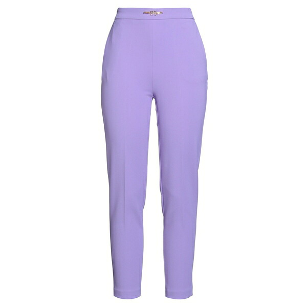 【貨物輸送無料】 エリザベスフランキ レディース 心地好いズボン下 ボトムス Pants Purple