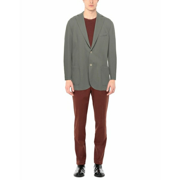 シルバー/レッド イレブンティ ジャケット＆ブルゾン アウター メンズ Suit jackets Lead