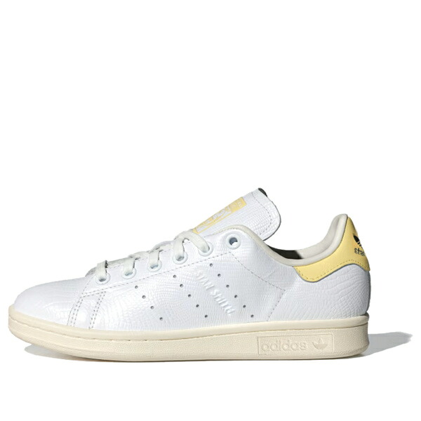 adidas アディダス レディース スニーカー 【(WMNS) adidas Stan Smith 'White Yellow' IE0464】 サイズ US_7(24.0cm)｜asty