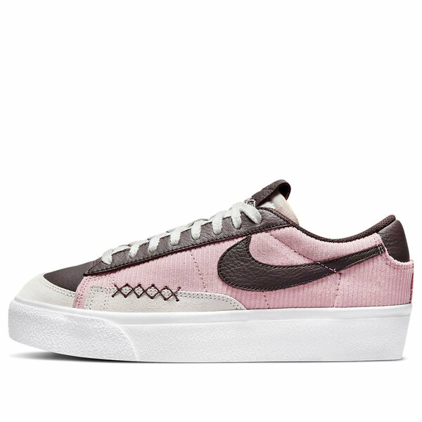 Nike ナイキ レディース スニーカー  【(WMNS) Nike Blazer Low Platform Sneakers Pink DM9471-600】  大きさ US_9(26.0糎)
