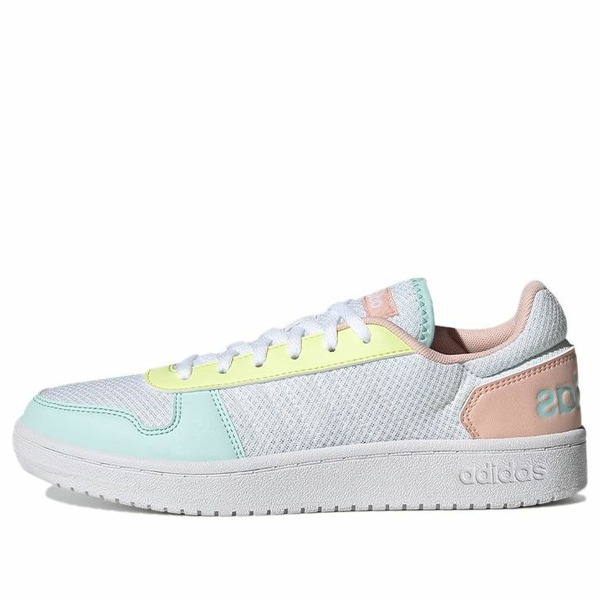 adidas アディダス レディース スニーカー  【(WMNS) adidas Hoops 2.0 \u0027White Pink Blue\u0027 GY7528】  大きさ US_8(25.0糎)