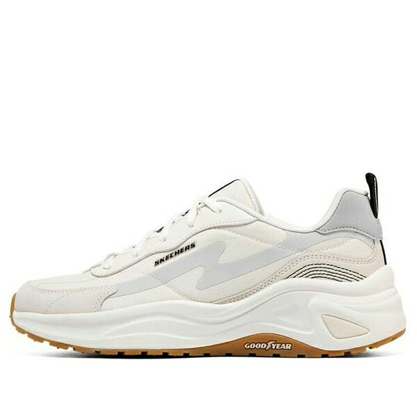 Skechers スケッチャーズ レディース スニーカー  【(WMNS) Skechers D\u0027lites Wave Sneakers \u0027Beige White Blue\u0027 149389-NTBK】  大きさ US_6.5(23.5糎)