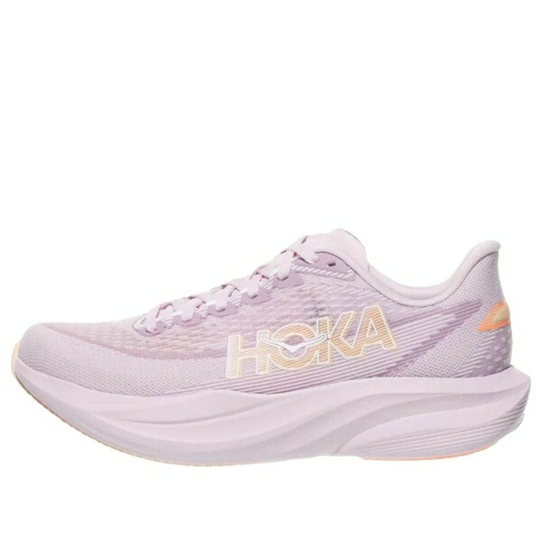 HOKA ONE ONE ホカオネオネ レディース スニーカー 【(WMNS) HOKA ONE ONE Mach 7 'Lilac Cream Tangerine Glow' 1171938-LRMT】 サイズ US_7(24.0cm)｜asty
