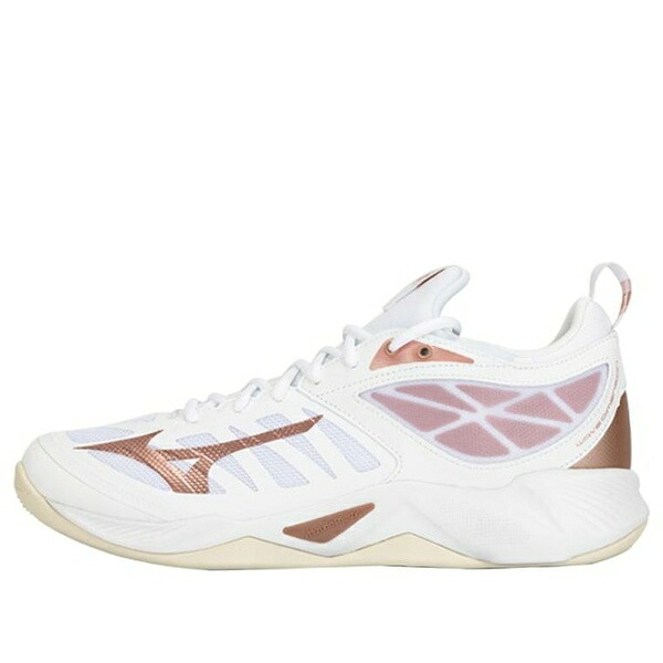 Mizuno ミズノ レディース スニーカー  【(WMNS) Mizuno Wave Dimension \u0027White Rose Gold\u0027 V1GC224036】  大きさ US_9.5(26.5糎)
