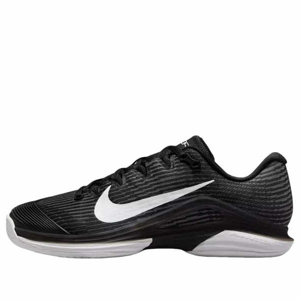 Nike ナイキ レディース スニーカー 【(WMNS) Nike Court Air Zoom Vapor 12 HC 'Black Dark Smoke Grey White' FV5554-001】 サイズ US_8(25.0cm)|asty