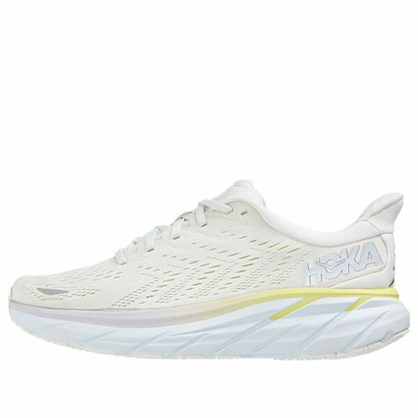 HOKA ONE ONE ホカオネオネ レディース スニーカー  【(WMNS) HOKA ONE ONE Clifton 8 \u0027Blanc De Blanc\u0027 1119394-BDBBW】  大きさ US_W_10