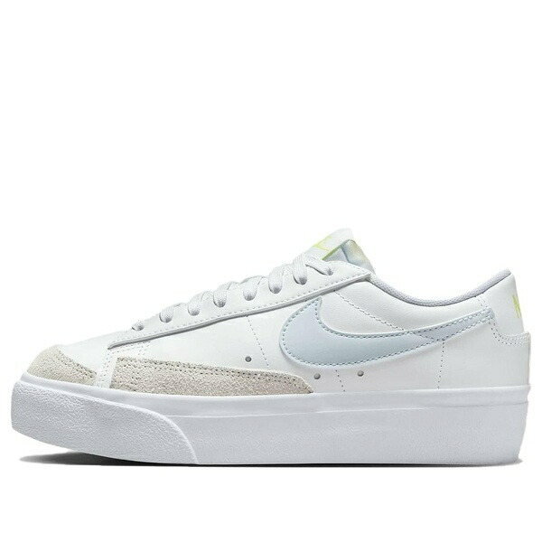 Nike ナイキ レディース スニーカー 【(WMNS) Nike Blazer Low Platform \'White Blue Tint\' DJ0292-112】 サイズ US_W_10｜asty