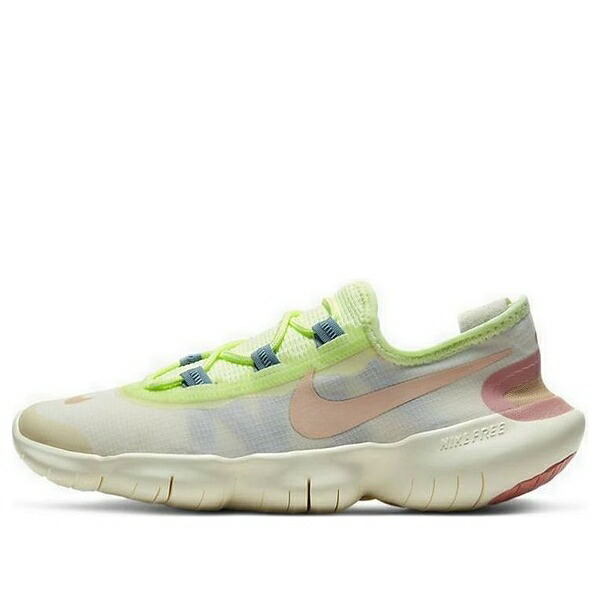 Nike ナイキ レディース スニーカー 【(WMNS) Nike Free RN 5.0 2020 'Pale Ivory Shimmer Sail' CJ0270-101】 サイズ US_6(23.0cm)｜asty