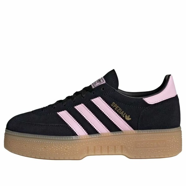 adidas アディダス レディース スニーカー 【(WMNS) adidas Handball Spezial Bold 'Black Clear Pink Gum' IH9197】 サイズ US_5.5(22.5cm)|asty