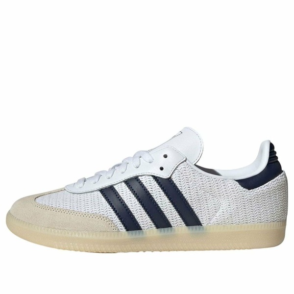 adidas アディダス メンズ スニーカー  【adidas Samba \u0027White Navy\u0027 JH5633】  大きさ US_12.5(30.5糎)