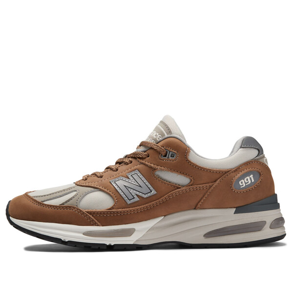 New Balance ニュー平衡にする メンズ スニーカー  【New Balance 991v2 Made In UK \u0027Nostalgic Sepia\u0027 U991結核症2】  大いさ US_6.5(24.5糎)