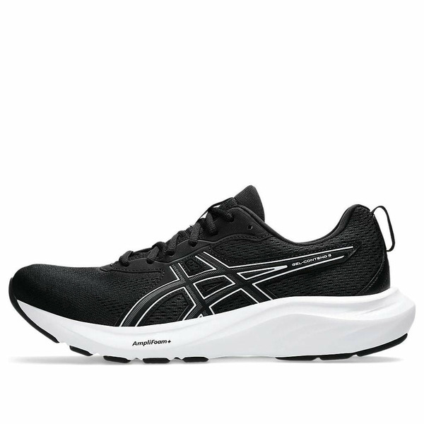 ASICS アシックス メンズ スニーカー  【ASICS Gel-Contend 9 \u0027Black White\u0027 1011B882-002】  大きさ US_6.5(24.5糎)