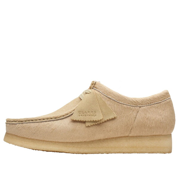 Clarks クラークス メンズ スニーカー  【Clarks Wallabee Hair On \u0027Maple\u0027 26173635】  大きさ US_9(27.0糎)