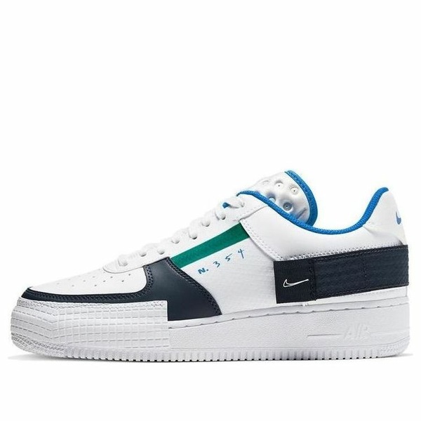 Nike ナイキ メンズ スニーカー  【Nike Air Force 1 Type \u0027Green Blue\u0027 CQ2344-100】  大きさ US_9.5(27.5糎)