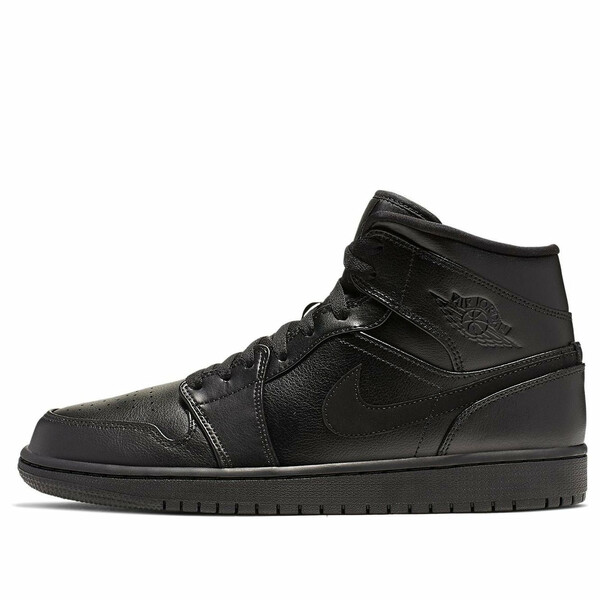 Jordan ジョーダン メンズ スニーカー  【Air Jordan 1 Mid \u0027All Black\u0027 554724-090】  大きさ US_11.5(29.5糎)