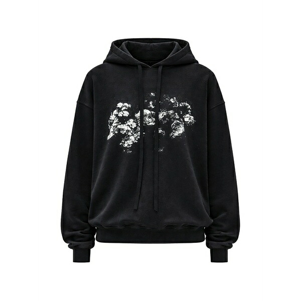 アン ドゥムルメステール レディース パーカー・スウェットシャツ アウター Brushed sweatshirt Black