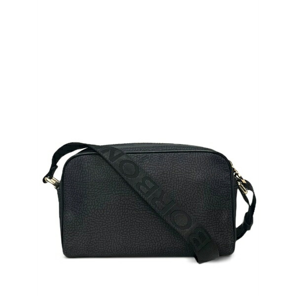 ボルボネーゼ レディース ショルダーバッグ バッグ Small eco line crossbody bag Black|asty