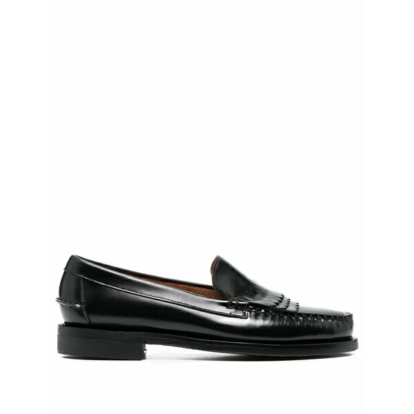 セバゴ メンズ スリッポン・ローファー シューズ 25粍 chunky penny loafers Black