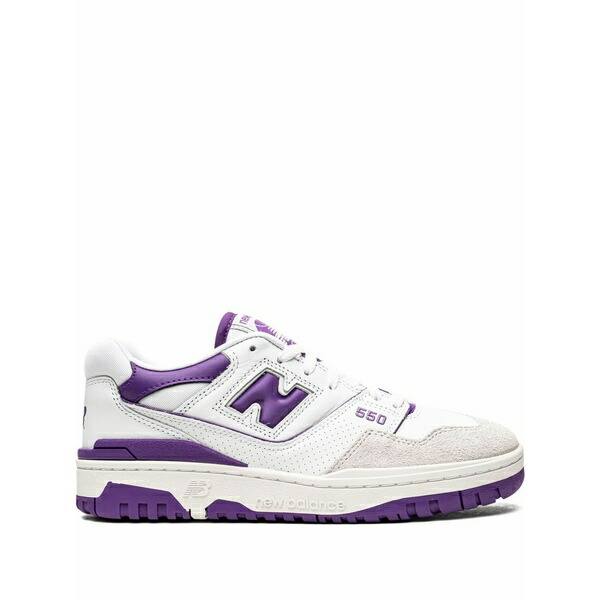 ニューバランス メンズ スニーカー シューズ 550 \"white/purple\" sneakers White