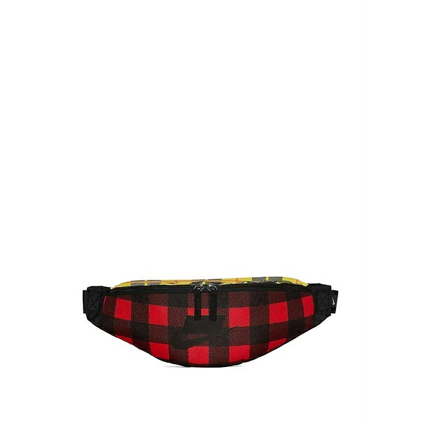 ナイキ メンズ 商行為系 御徒面子 Heritage plaid belt bag Red バッグ-ビジネスバッグ・ブリーフケース-メンズバッグ