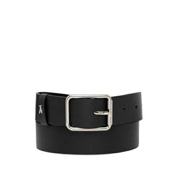 パトリツィア ペペ レディース ベルト アクセサリー Logo-detail buckle belt Black|asty