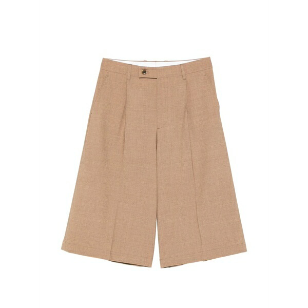 ベルウィッチ レディース カジュアルパンツ ボトムス Linda pleated shorts Brown｜asty